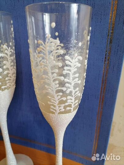 Бокалы фужеры красивые