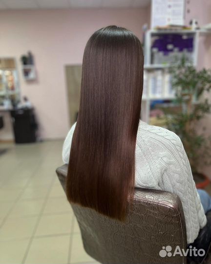 Кератин ботокс волос