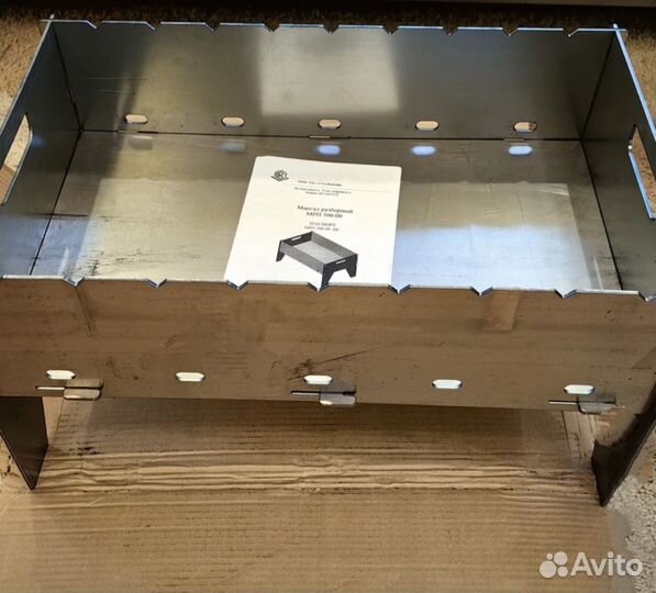 Мангал разборный 3 мм