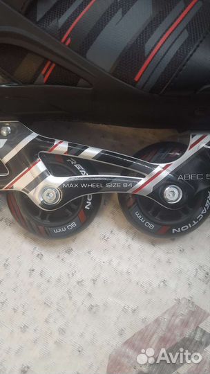 Ролики с комплектом защиты reaction