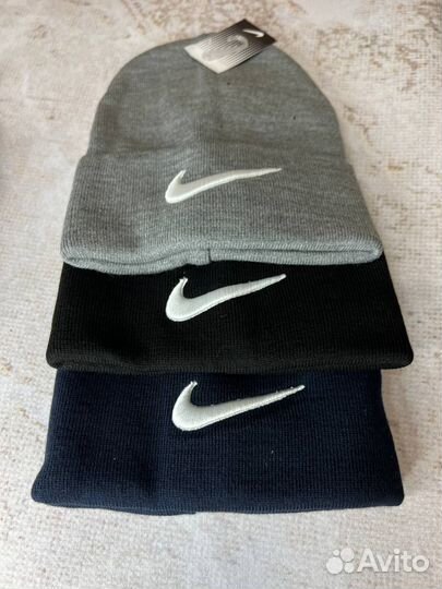 Комплект 2 в 1 шапка+снуд nike