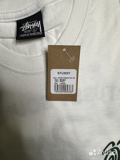 Stussy x Patta Sound Connection Tee White L