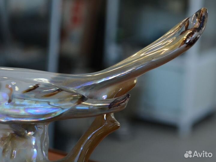 Фарфоровая пепельница- сорока