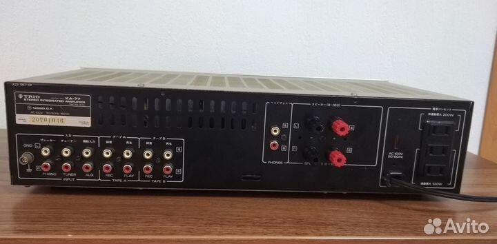 Интегральный усилитель Trio (Kenwood) KA-77