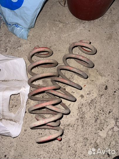 Пружины с занижением камри 70