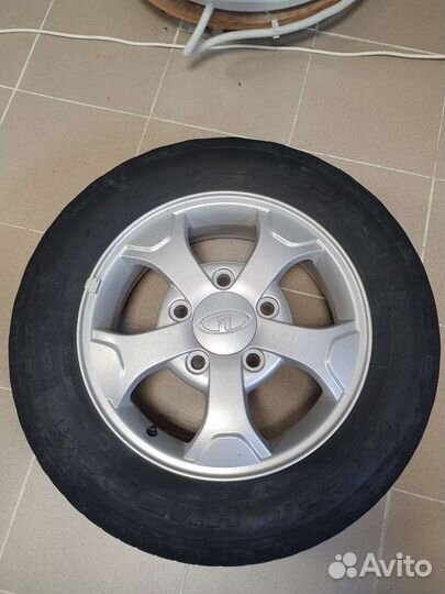 R16 КШЗ К-156-1 185/75, PCD 5x139.7 DIA 98.6