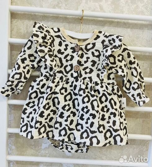 Боди платье на девочку