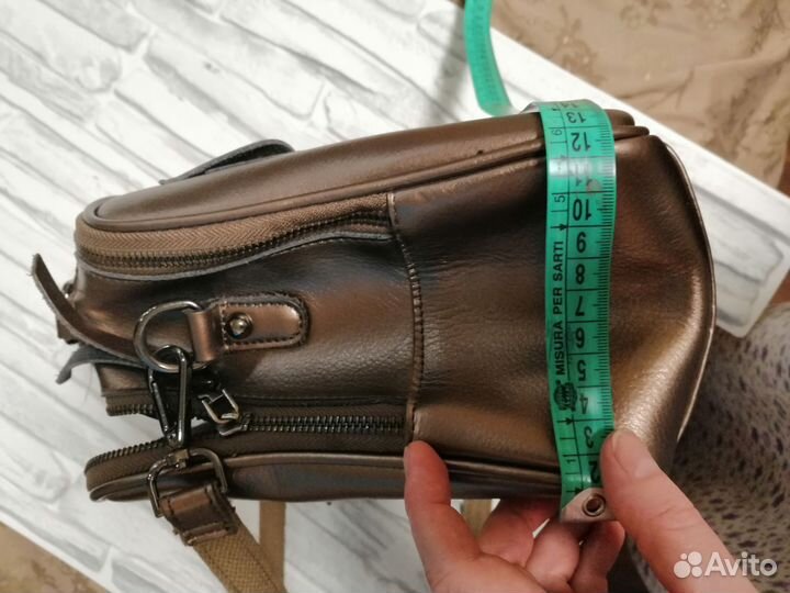 Сумка женская натуральная кожа бу