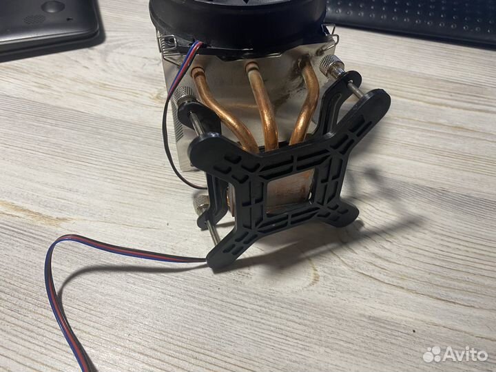 Кулер titan ttc-nk34tz медная подошва