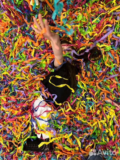 Серебряное шоу, бумажная дискотека 5 кг и 12 кг