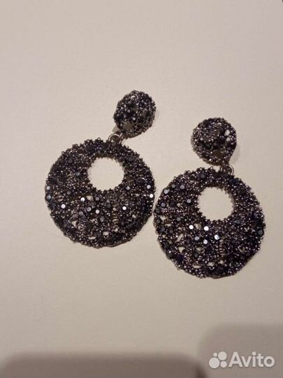 Серьги вечерние