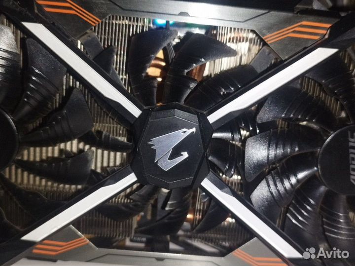 Gtx 1080 ti 11 gb и 1080 на 8 Aorus Gigabyte