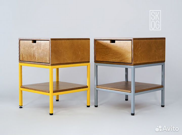 Тумба прикроватная «Коробка»