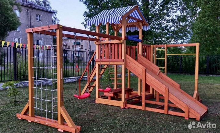 Детская игровая площадка Савушка 4 Сезона 6