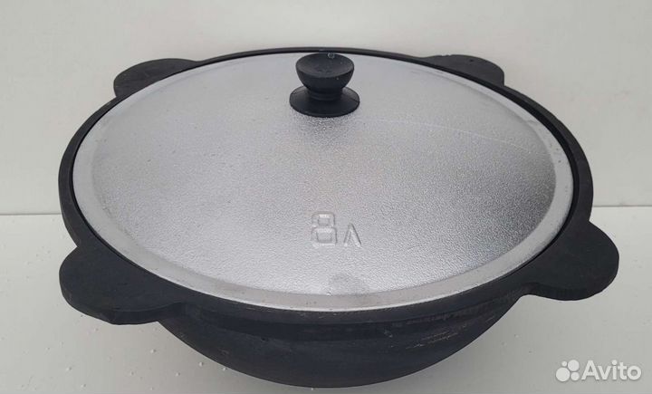 Казан Чугунный 8л