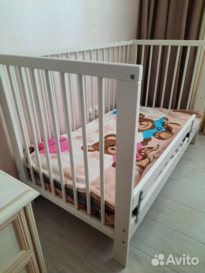 Детская кроватка IKEA Гулливер