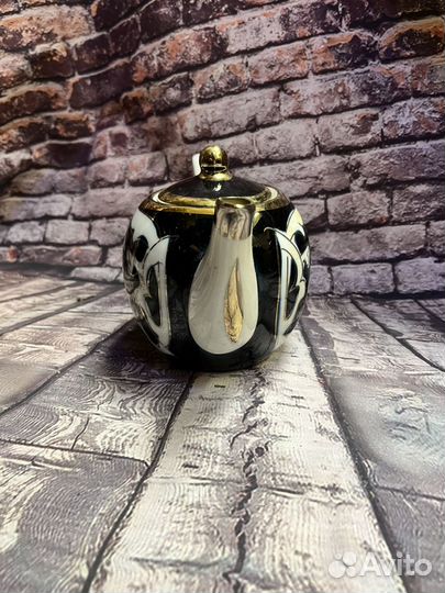 Чайник кобальт Роспись СССР