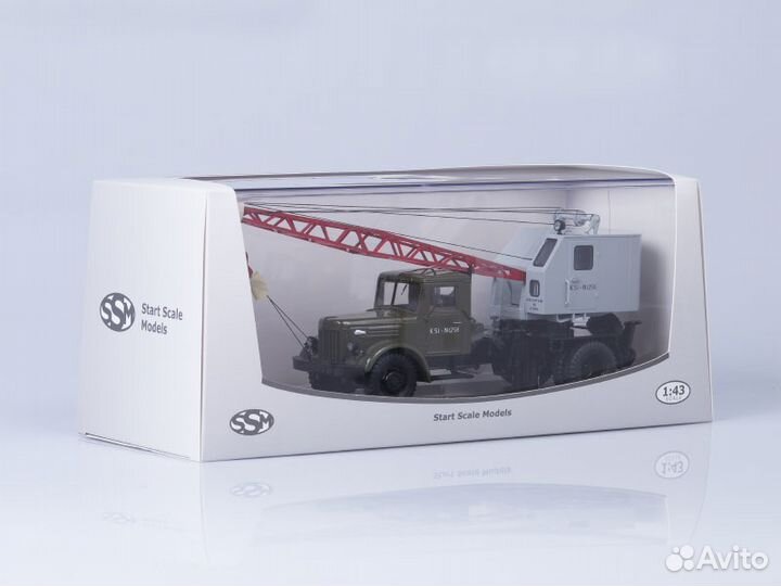 Маз 200 Кран К-51 1959 СССР SSM 1:43 SSM1164