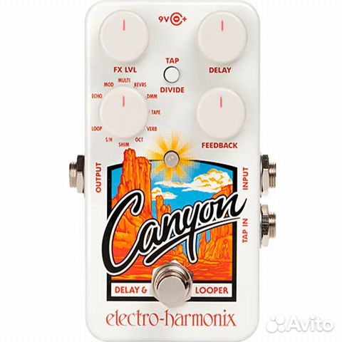 Педаль Electro-Harmonix Canyon Delay / Looper