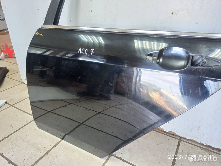 Дверь задняя левая honda accord 7 2003-2008 седан
