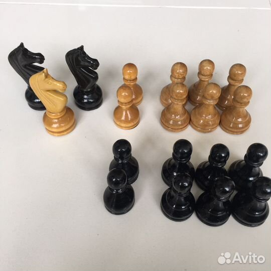 Фигуры шахатнве деревянные СССР
