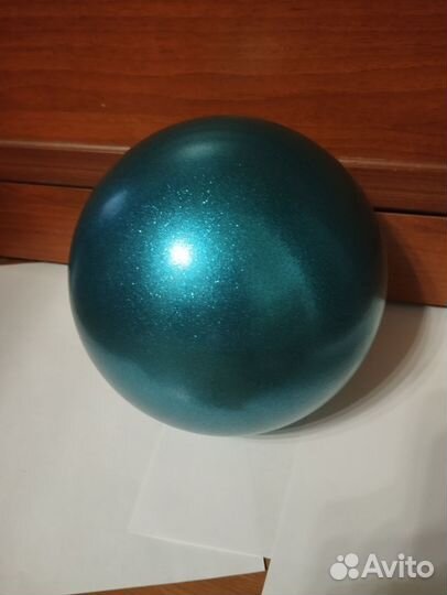 Гимнастический мяч Pastorelli Glitter Бирюзовый