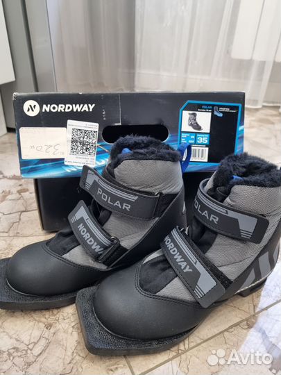 Лыжные ботинки nordway 35 размер
