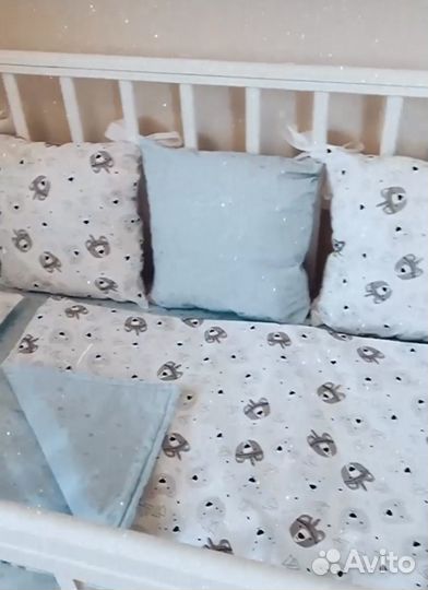 Бортики в кроватку