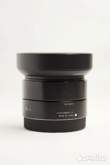 Sigma 30mm 2.8 sony E