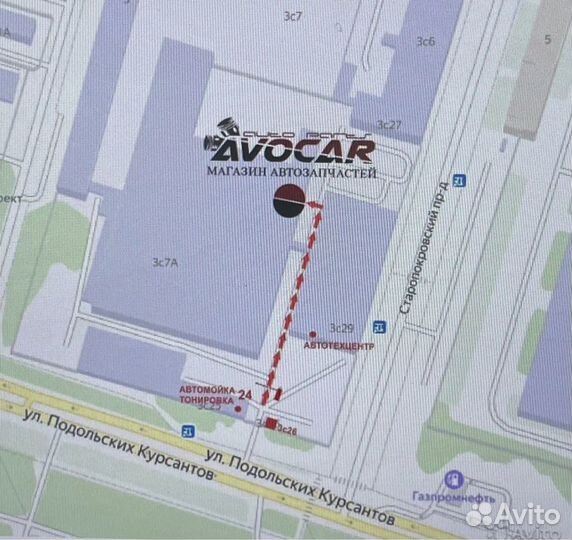 Амортизатор передний левый Hyundai Solaris 2010-16