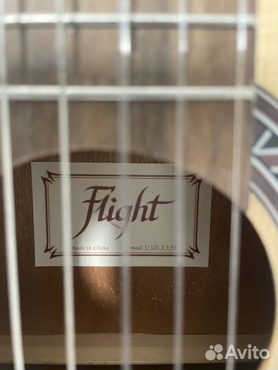 Классическая гитара 3 4 Flight C-120 3/4 NA