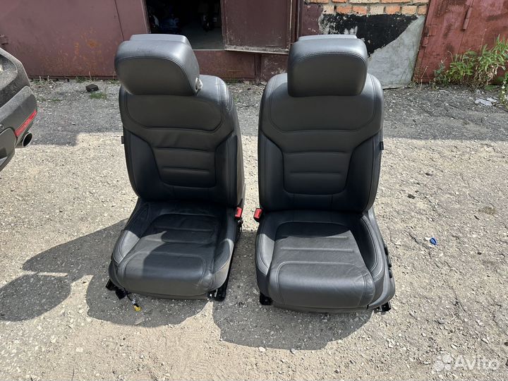 Сиденья volkswagen touareg nf кожа, электро