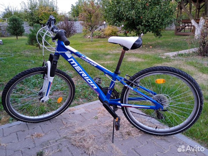 Велосипед б/у merida подростковый 24