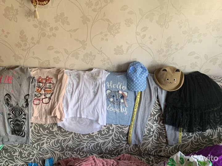 Вещи на девочку 128 пакетом