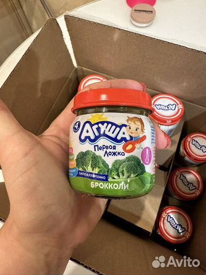 Овощное пюре агуша