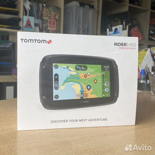 Навигатор для мотоцикла TomTom 450 Premium pack