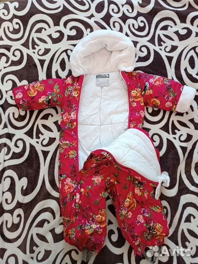 Комбинезон трансформер зимний 80