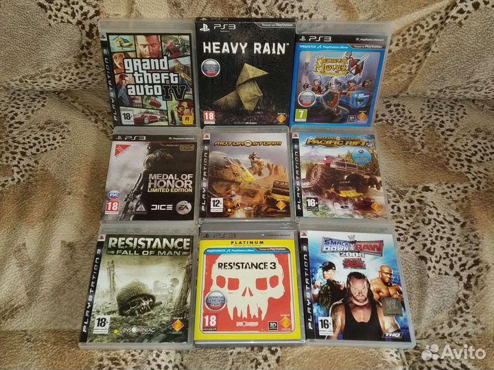 Игры диски для ps3