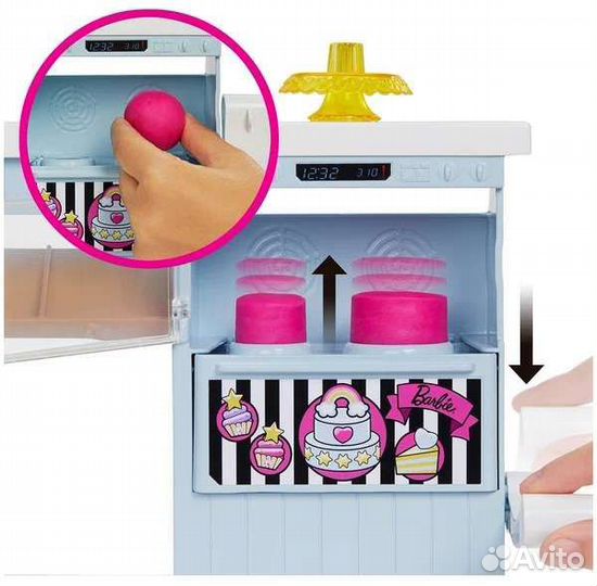 Барби кондитерская с куклой.новый