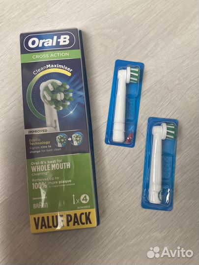 Насадки Oral B Cross Action (осталась 1 штука)