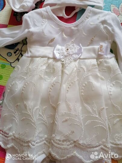 Комплект на выписку для девочки