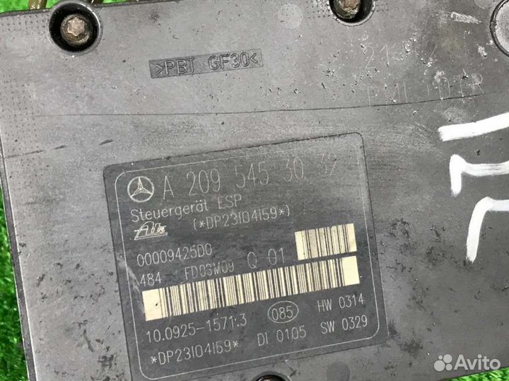 Блок abs (насос) mercedes-benz c w203 a0054310812