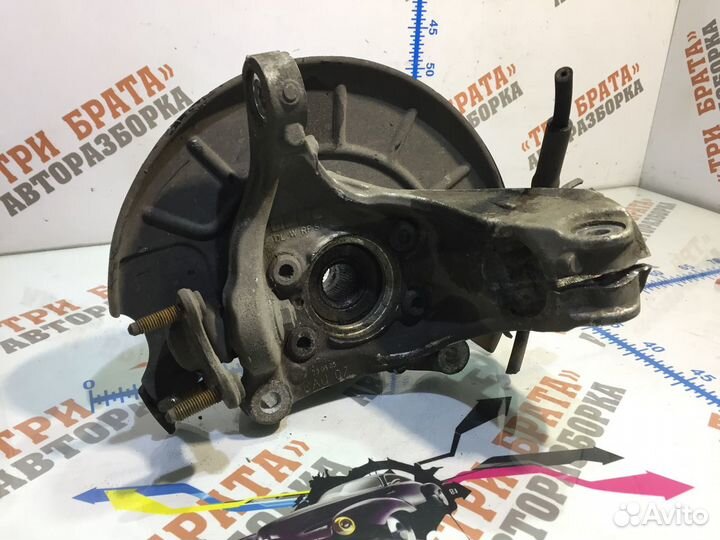 Кулак поворотный ступица передняя левая Лев