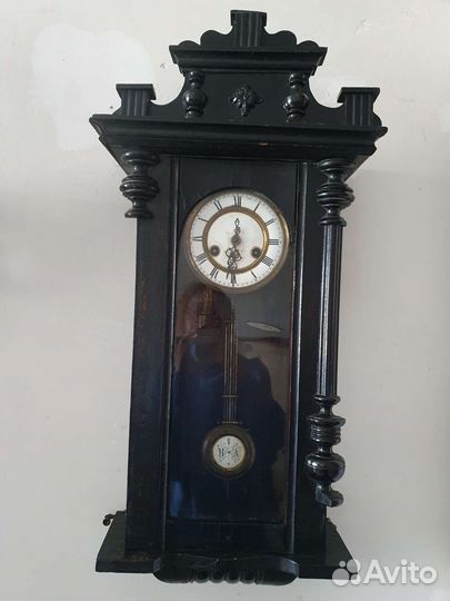 Старинные настенные часы le roi a paris