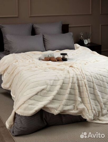 Покрывало Плед Евро искусственная норка