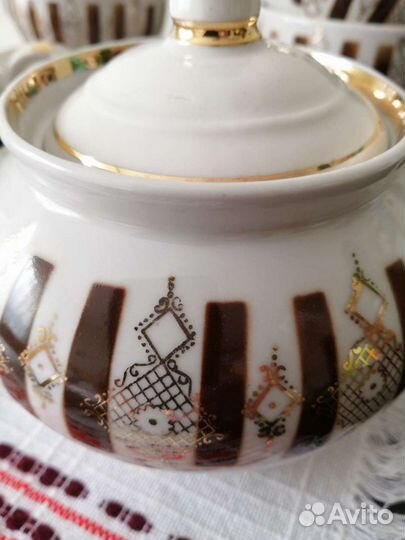 Чайный сервиз Городницкий фарфоровый завод СССР