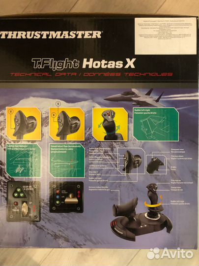 Джойстик Thrustmaster T.Flight Hotas X PS3/PC - Wa