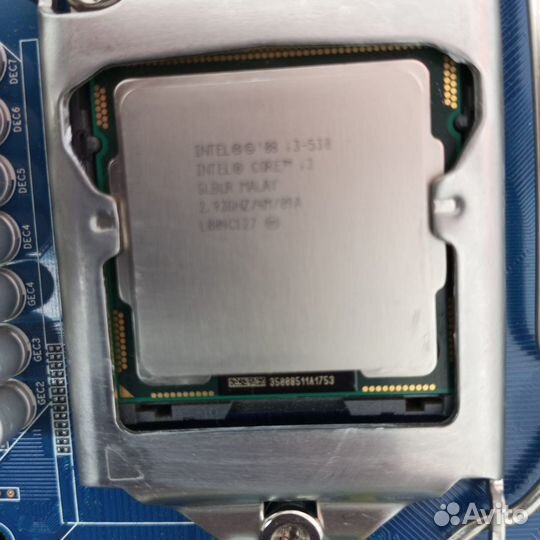 Комплект Мат. плата H55 + Процессор Core i3 530