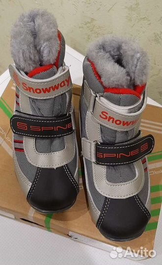 Лыжные ботинки 30-31, крепление NNN