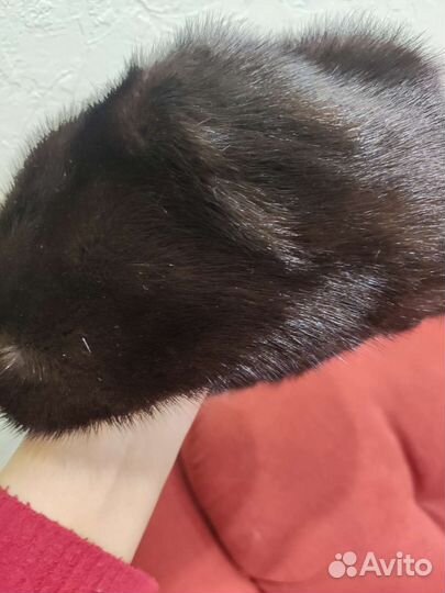 Берет норковый размер 56